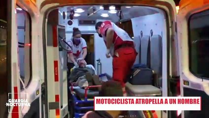 Un hombre de la tercera edad fue atropellado por un motociclista a la altura del Estadio Jalisco