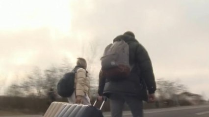 El camino que recorren colombianos en Ucrania para salir del país