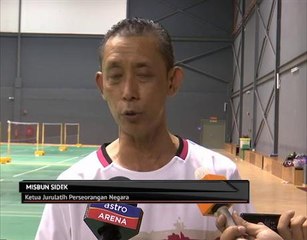 Hari pertama tugasan, Datuk Misbun Sidek uji pemain senior