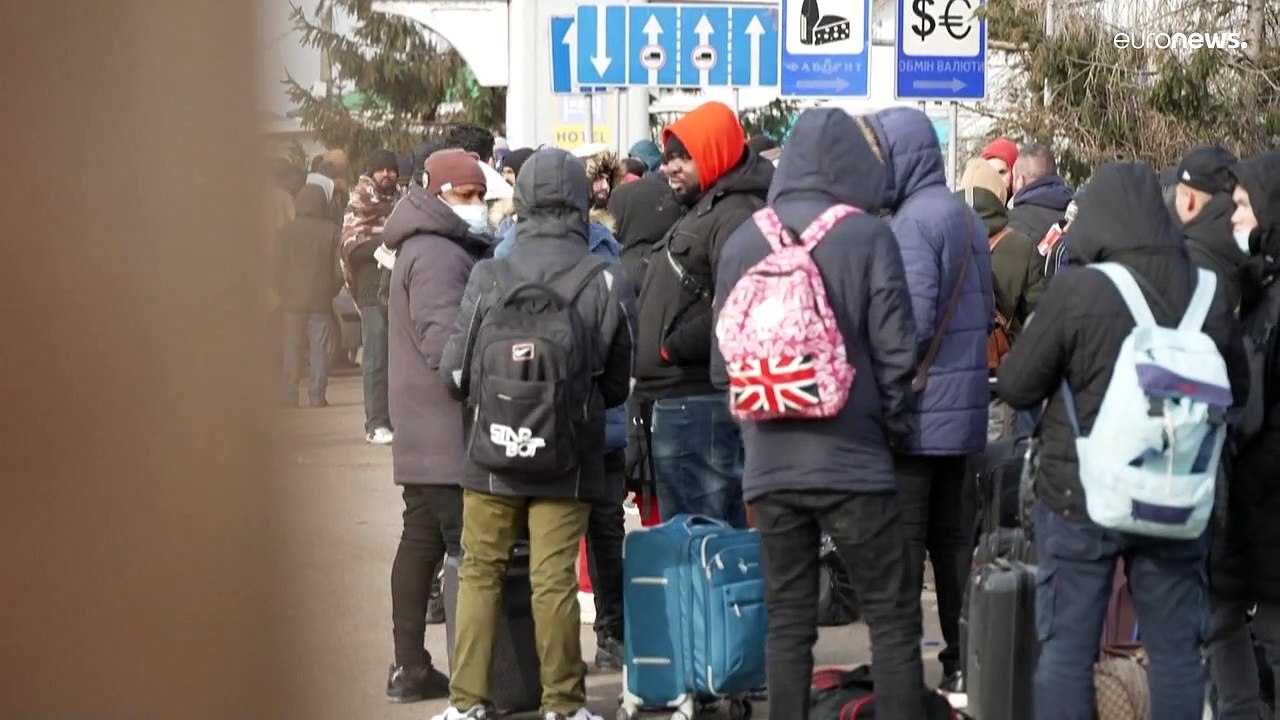 'Ukrainer zuerst': Rassismus auf der Flucht