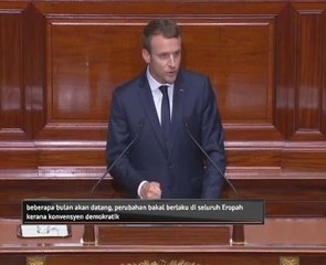 Presiden Perancis cadang bilangan Ahli Parlimen dikurangkan