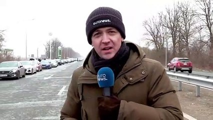 Ukrainisch-rumänische Grenze: Tausende warten auf Einreise