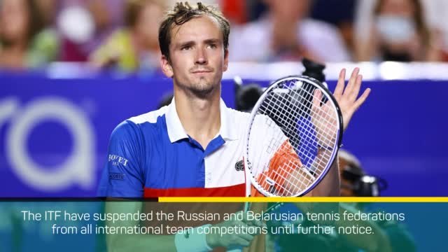 Breaking News - ITF suspend Russia and Belarus