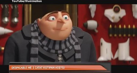 Despicable Me 3 catat kutipan A$D75 juta
