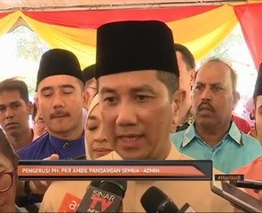 Pengerusi PH: PKR ambil pandangan semua - Azmin