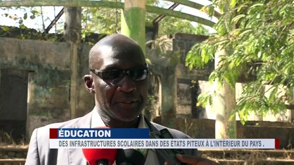 GRAND-ANGLE   EDUCATION DES INFRASTRUCTURES SCOLAIRES  DANS DES ETATS PITEUX A L'INTERIEUR DU PAYS