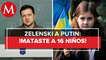 "Deseamos ver a nuestros niños con vida": Zelenski pide a la UE mostrar apoyo a Ucrania