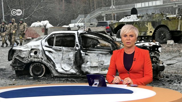 Война в Украине: кадры из обстрелянного Харькова, обстановка в стране ухудшается. DW Новости (01.03.2022)