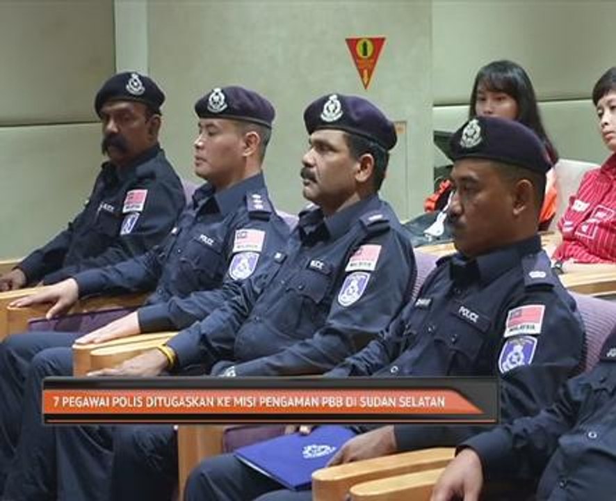 7 pegawai polis ditugaskan ke misi pengaman PBB di Sudan Selatan
