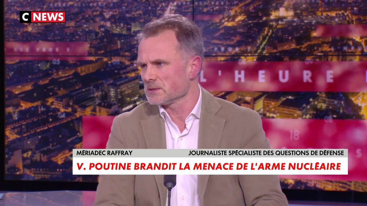 Mériadec Raffray : «Un ensemble de sous-marins nucléaires russes qui étaient dans les ports de Mourmansk et du pacifique ont pris la mer»