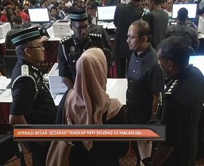 Operasi besar-besaran tangkap PATI selepas 12 malam ini