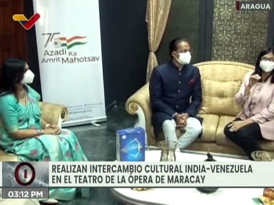 Entérate | India y Venezuela estrechan lazos culturales en el Teatro de la Ópera de Maracay