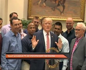 Donald Trump bayangkan pelan kesihatan baru ada kejutan