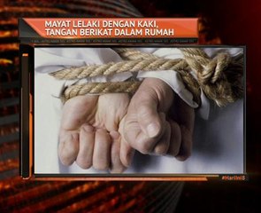 Mayat remaja dengan kaki, tangan berikat dalam rumah
