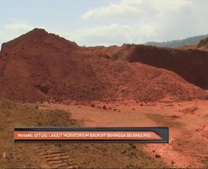 Pahang setuju lanjut moratorium bauksit sehingga selepas PRU