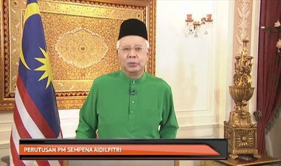 Perutusan PM sempena Aidilfitri