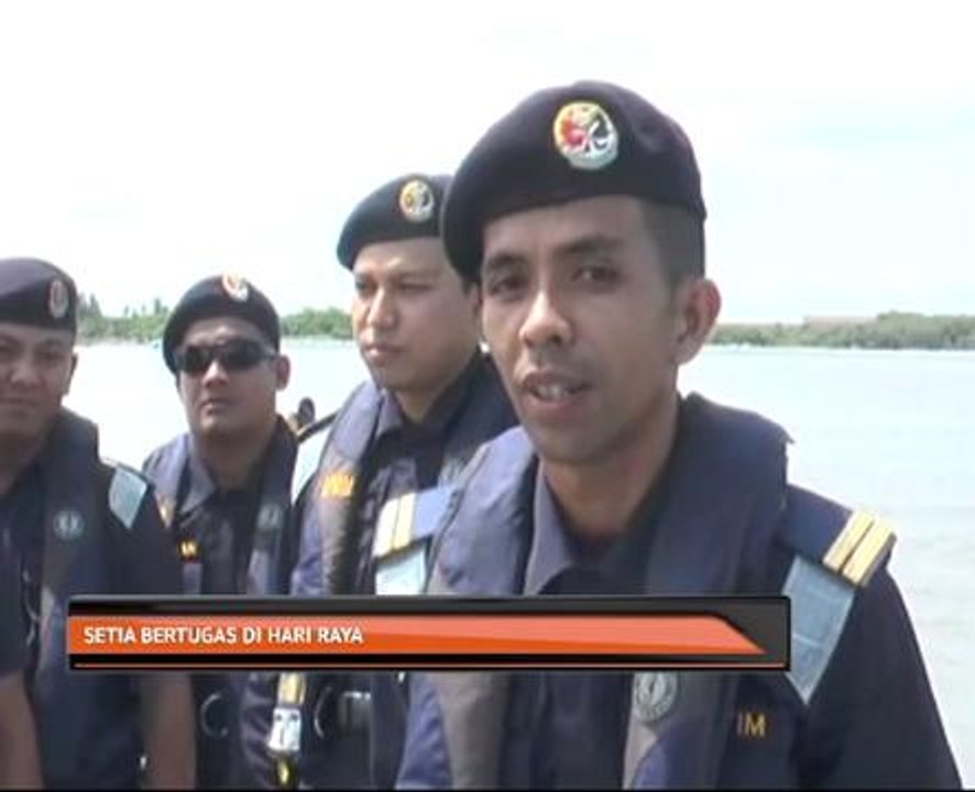 Setia bertugas di Hari Raya