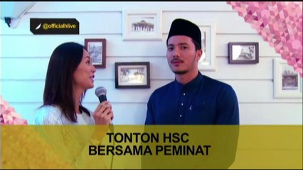 Fattah Amin tonton HSC bersama peminat