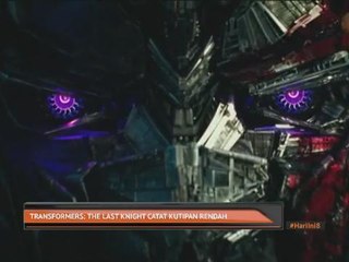 Transformers: The Last Knight catat kutipan rendah