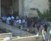 Palestinians cross checkpoints into Jerusalem for prayers of Ramadan's last Friday
