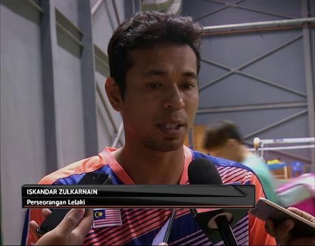 Iskandar Zulkarnain mahu pastikan emas di Sukan SEA