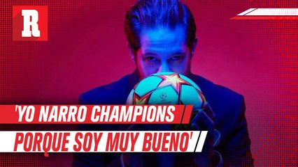 Pollo Ortiz a hater: 'Yo narro Champions League porque soy muy bueno'