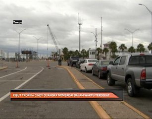 Ribut tropika Cindy dijangka membadai dalam waktu terdekat