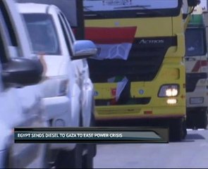 Egypt sends diesel to Gaza to ease power crisis