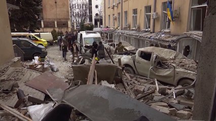 Шестой день войны на Украине: Киевская телебашня, Харьков и побережье Азовского моря