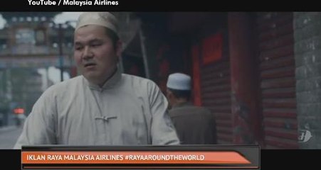 Iklan raya Malaysia Airlines #rayaaroundtheworld