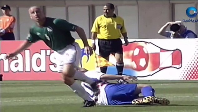 الشوط الاول مباراة المكسيك و كرواتيا 1-0 كاس العالم 2002