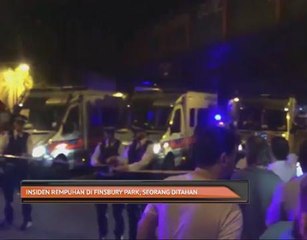 Insiden Rempuhan di Finsbury Park, seorang ditahan