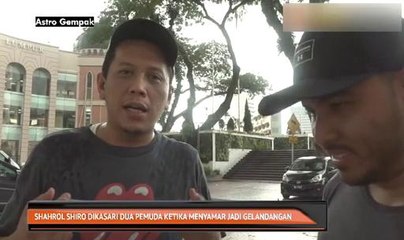 Shahrol Shiro dikasari dua pemuda ketika menyamar jadi gelandangan