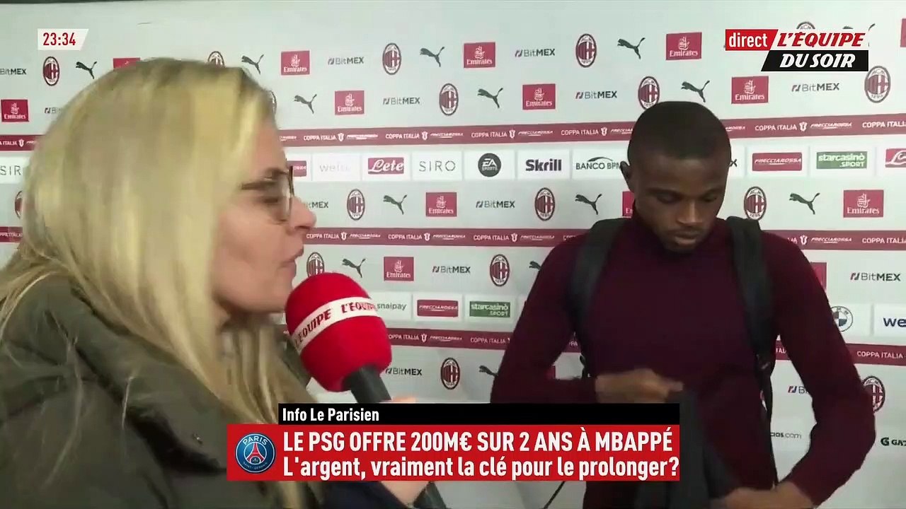 Kalulu : « On a eu les occasions » - Foot - Coupe d'Italie - AC Milan