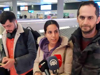 Ukrayna'da yaşanan savaştan kaçan Türk vatandaşları yurda dönmeye devam ediyor
