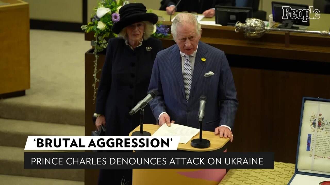 Prince Charles Condemns the Russian Invasion of...