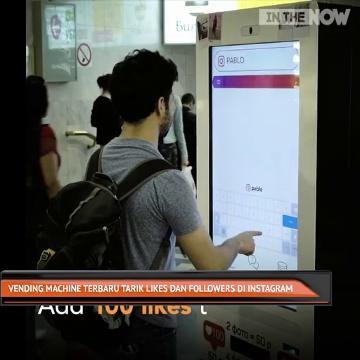 Vending Machine terbaru tarik likes dan followers di Instagram