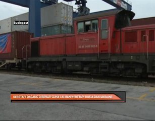 Keretapi dagang dibenar guna laluan keretapi Rusia dan Ukraine