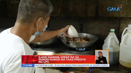 Ilang kainan sa QC, hirap na sa sunod-sunod na taas-presyo ng LPG | UB