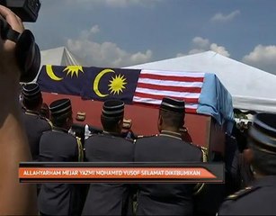 Allahyarham Majer Yazmi Mohamed Yusof selamat dikebumi