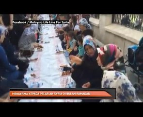 Menderma kepada pelarian Syria di bulan Ramadan