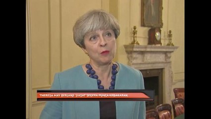 Theresa May berjanji siasat segera punca kebakaran