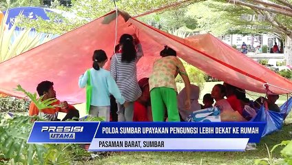 Situasi Pengungsian di Pasaman Barat