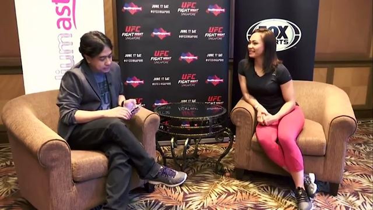 Exclusive interview with UFC female fighter Michelle Waterson