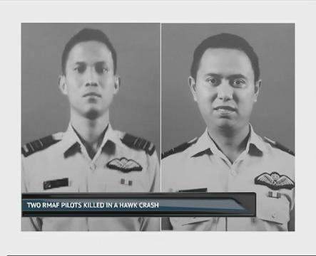 Two RMAF pilots killed in a Hawk crash
