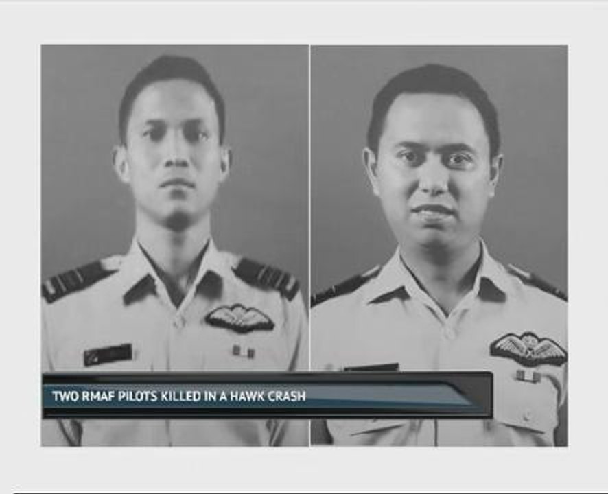 Two RMAF pilots killed in a Hawk crash