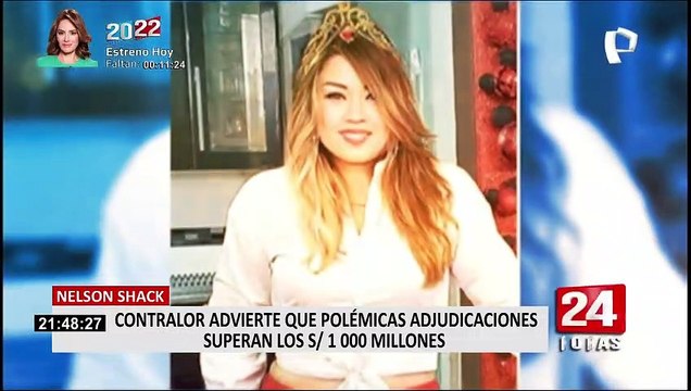 Contralor Nelson Shack advierte que polémicas adjudicaciones superan los 1000 millones de soles