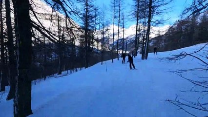 Val d'Isere - Bucheronage - Village Perdu