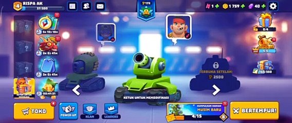 TANKS A LOT || GAMEPLAY PEREBUTAN SUMBER DAYA TURNAMEN