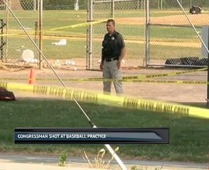 Congressman shot at baseball practice